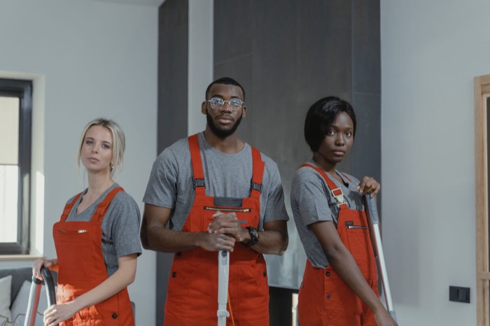 Lumen Tidy cleaning team